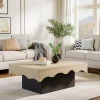 Tribesigns Coffee Tables*Rectangular Coffee Table, Farmhouse Center Table Cocktail Table