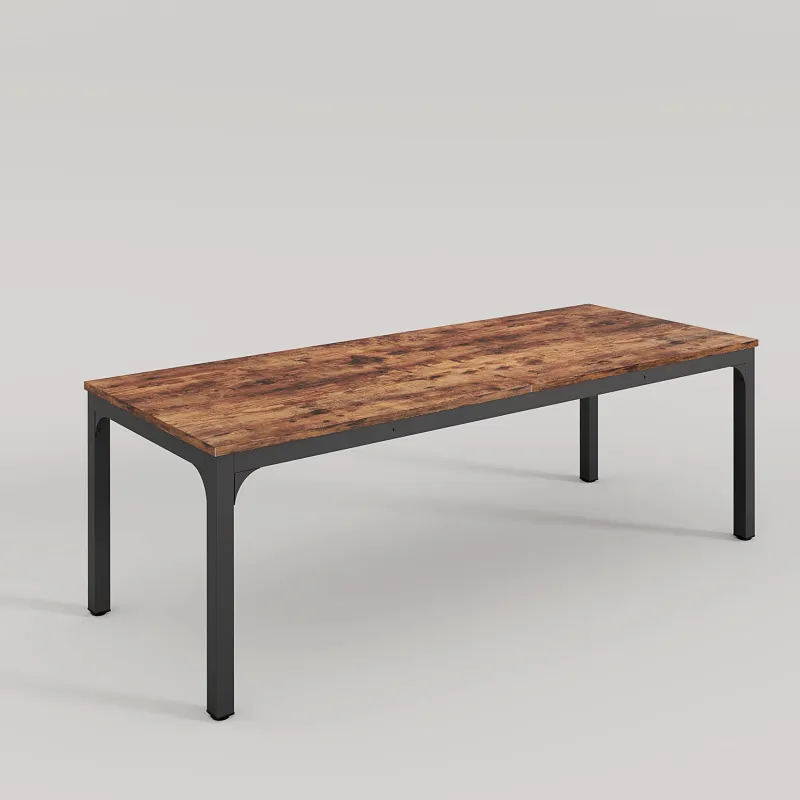 Tribesigns Dining Tables*Rectangular Dining Table, 78 inch Long Kitchen Table for 6-8 People