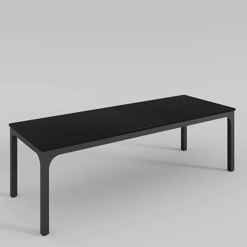 Tribesigns Dining Tables*Rectangular Dining Table, 78 inch Long Kitchen Table for 6-8 People