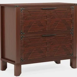 Tribesigns File Cabinets|File Cabinets*Retro File Cabinet, Storage Cabinet with 2 Storage Drawers