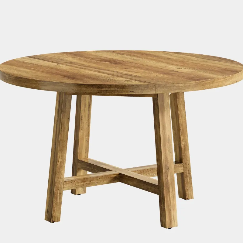 Tribesigns Desks*Round Conference Table, 47" Meeting Table Business Seminar Table for 4 - 6
