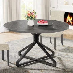 Tribesigns Dining Tables*Round Dining Table, 47