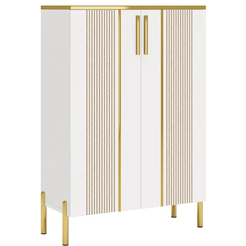 Tribesigns Shoe Racks & Cabinets|Shoe Racks & Cabinets*Shoe Cabinet , 6-Tier Shoe Storage Organizer with Adjustable Shelves & Doors