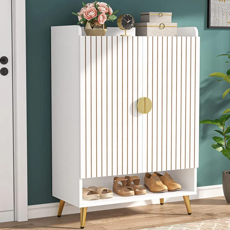 Tribesigns Shoe Racks & Cabinets|Shoe Racks & Cabinets*Shoe Cabinet, Shoe Storage Organizer with Adjustable Shelves