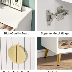 Tribesigns Shoe Racks & Cabinets|Shoe Racks & Cabinets*Shoe Cabinet, Shoe Storage Organizer with Adjustable Shelves