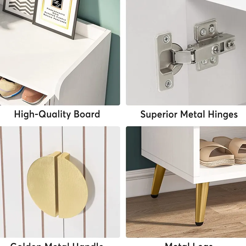 Tribesigns Shoe Racks & Cabinets|Shoe Racks & Cabinets*Shoe Cabinet, Shoe Storage Organizer with Adjustable Shelves