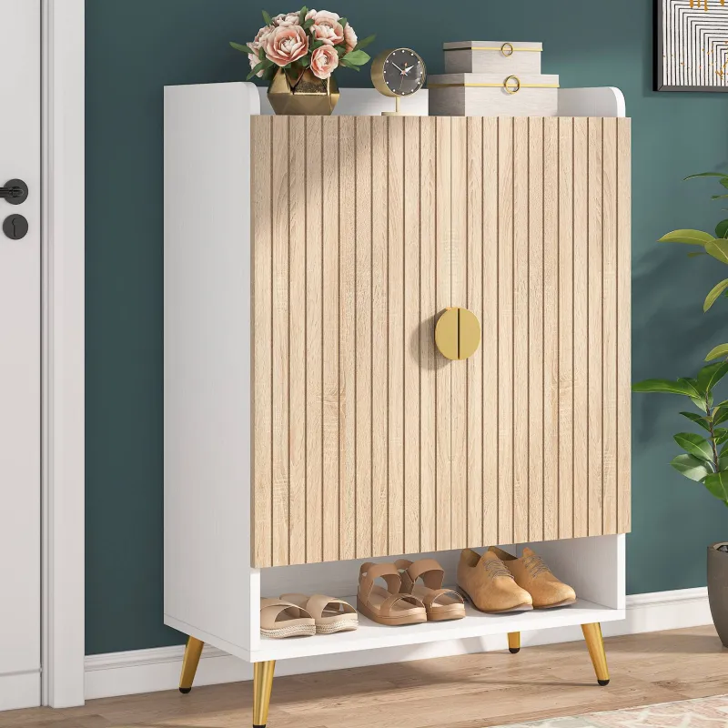 Tribesigns Shoe Racks & Cabinets|Shoe Racks & Cabinets*Shoe Cabinet, Shoe Storage Organizer with Adjustable Shelves