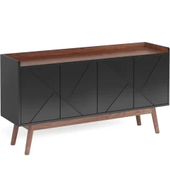 Tribesigns Sideboards & Buffets|Sideboards & Buffets*Sideboard Buffet, 55" Kitchen Buffet Cabinet Coffee Bar Table