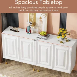 Tribesigns Sideboards & Buffets|Sideboards & Buffets*Sideboard Buffet, 63