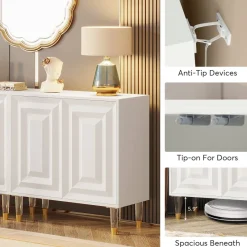 Tribesigns Sideboards & Buffets|Sideboards & Buffets*Sideboard Buffet, 63