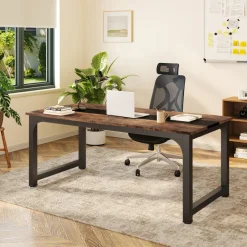 Tribesigns Desks*Simple Conference Table, Rectangular Meeting Table Computer Desk