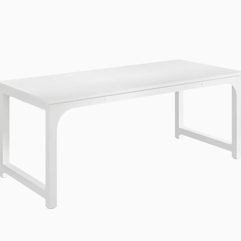 Tribesigns Desks*Simple Conference Table, Rectangular Meeting Table Computer Desk