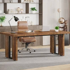 Tribesigns Desks*Simple Executive Desk, 70.9