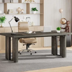 Tribesigns Desks*Simple Executive Desk, 70.9