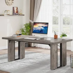 Tribesigns Desks*Simple Executive Desk, 70.9