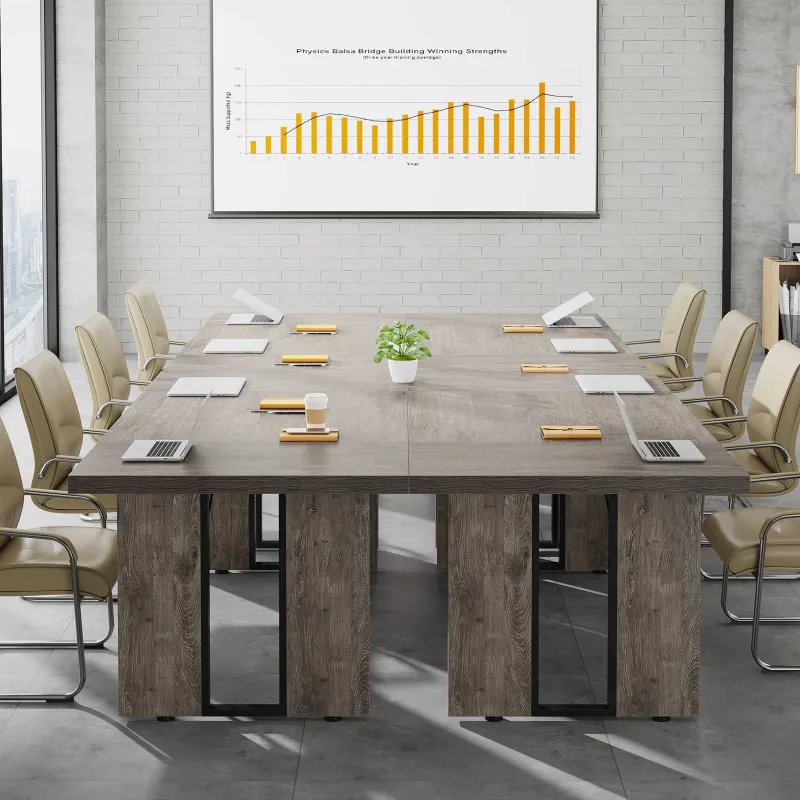 Tribesigns Desks*Simple Executive Desk, 70.9" Computer Desk Meeting Table for Home Office