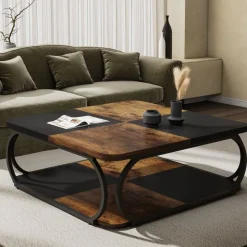 Tribesigns Coffee Tables*Square Coffee Table, 39