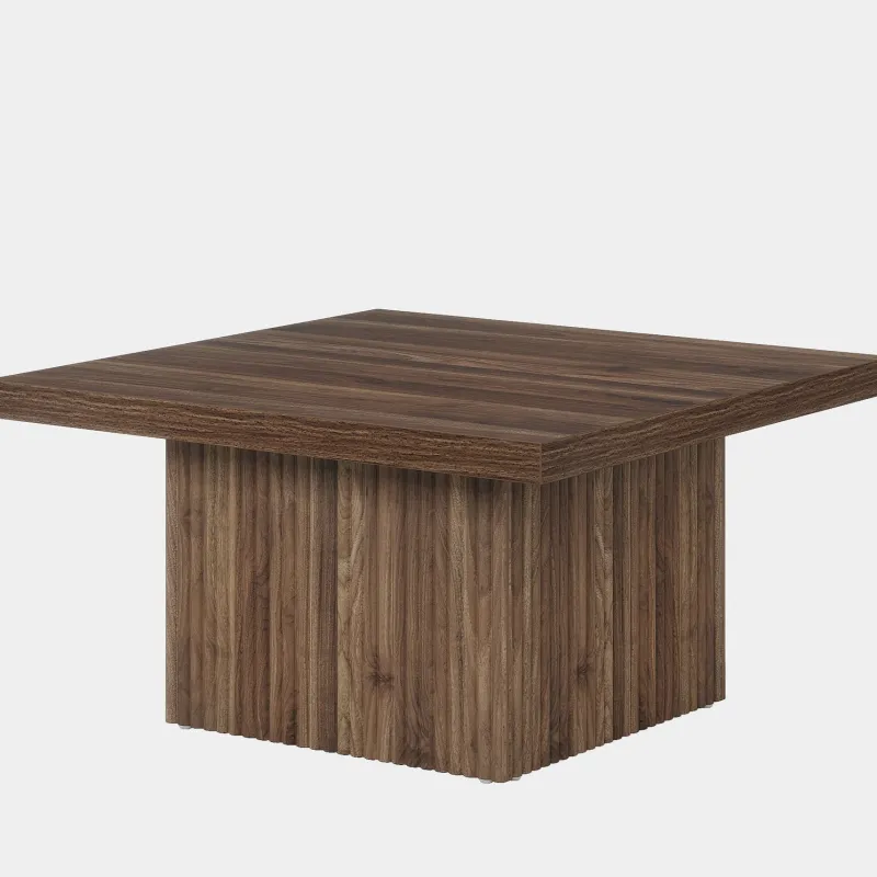 Tribesigns Coffee Tables*Square Coffee Table, 31.5-Inch Wood Center Table Cocktail Table
