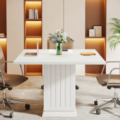 Tribesigns Desks*Square Conference Table, 35