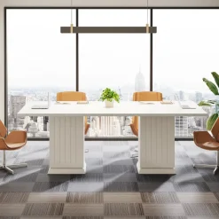 Tribesigns Desks*Square Conference Table, 35