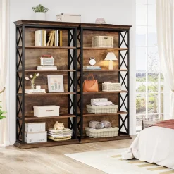 Tribesigns Etagere|Etagere*6-Tier Bookshelf, 70.87
