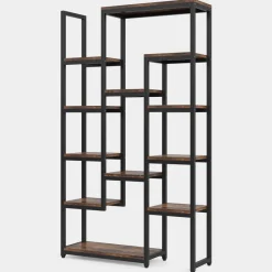 Tribesigns Bookcases & Bookshelves|Bookcases & Bookshelves*6-Tier Bookshelf 70.9 inch Tall Bookcase, 12-Shelf Display Shelves