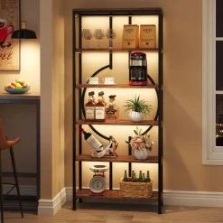 Tribesigns Bookcases & Bookshelves|Bookcases & Bookshelves*6-Tier Bookshelf, 70.9
