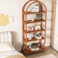 Tribesigns Bookcases & Bookshelves|Bookcases & Bookshelves*5-Tier Bookshelf, 70.8