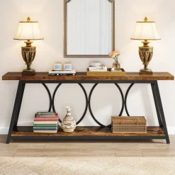 Tribesigns Console Tables|Console Tables*2-Tier Console Table, 70.9