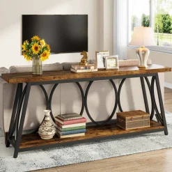 Tribesigns Console Tables|Console Tables*2-Tier Console Table, 70.9