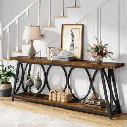 Tribesigns Console Tables|Console Tables*2-Tier Console Table, 70.9