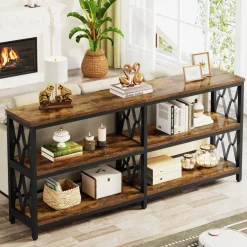 Tribesigns Console Tables|Console Tables*3-Tier Console Table, 70.9