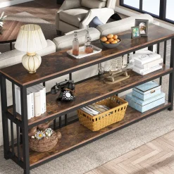 Tribesigns Console Tables|Console Tables*3-Tier Console Table, 70.9