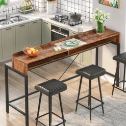 Tribesigns Console Tables|Console Tables*2-Tier Console Table, 70.9