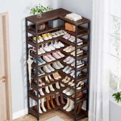 Tribesigns Shoe Racks & Cabinets|Shoe Racks & Cabinets*9-Tier Corner Shoe Rack, Freestanding Shoe Storage Shelf