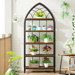 Tribesigns Plant Stands|Plant Stands*5-Tier Plant Stand, 74.8
