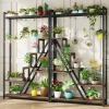 Tribesigns Plant Stands|Plant Stands*7-Tier Plant Stand, 70.9" Tall Flower Plant Shelf with 5 S-Hooks