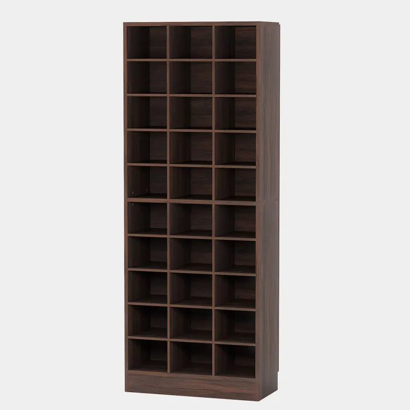 Tribesigns Shoe Racks & Cabinets|Shoe Racks & Cabinets*10-Tier Shoe Cabinet, Wooden Shoe Storage Rack with 30 Cubbies