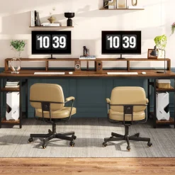 Tribesigns Desks*Two Person Desk, 78.7