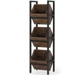 Tribesigns Wine Racks|Wine Racks*Wine Rack, 3 Tier Freestanding Wine Storage Stand