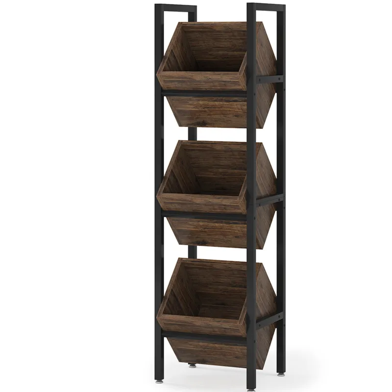 Tribesigns Wine Racks|Wine Racks*Wine Rack, 3 Tier Freestanding Wine Storage Stand