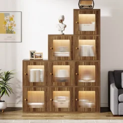 Tribesigns Bookcases & Bookshelves|Bookcases & Bookshelves*Wood Bookshelf, 63