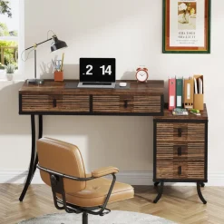 Tribesigns Desks*Wood Computer Desk, 55