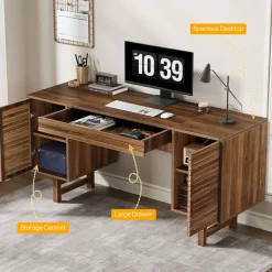 Tribesigns Desks*Wood Computer Desk, 59