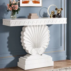 Tribesigns Console Tables|Console Tables*Wood Console Table, Elegant Entryway Table Hallway Table