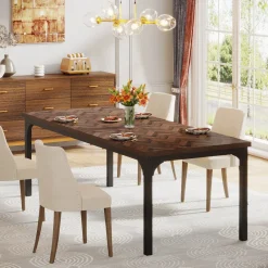 Tribesigns Dining Tables*Wood Dining Table, 70.9