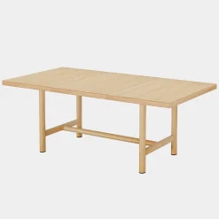 Tribesigns Dining Tables*Wood Dining Table, 63" Farmhouse Kitchen Dinner Table for 6 People
