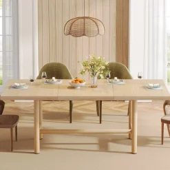Tribesigns Dining Tables*Wood Dining Table, 63
