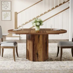 Tribesigns Dining Tables*Wood Dining Table, 55