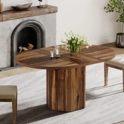 Tribesigns Dining Tables*Wood Dining Table, 55